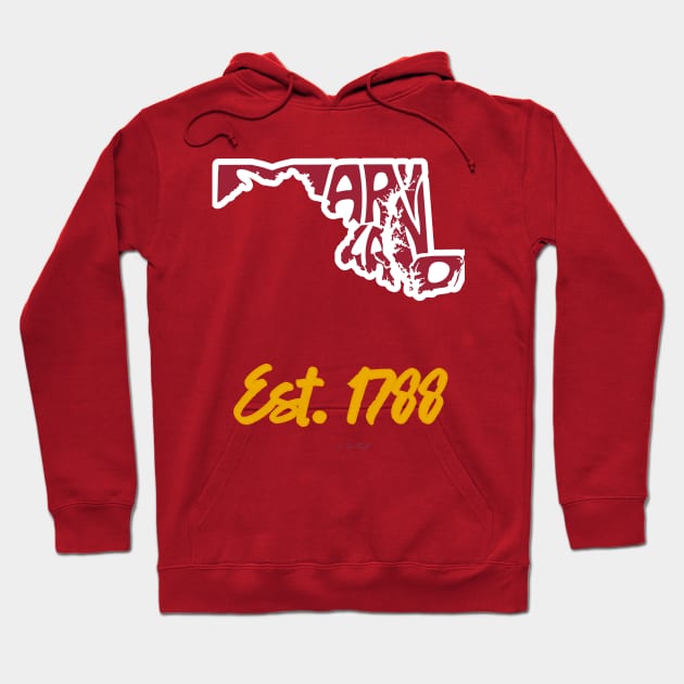 Maryland Pride Hoodie by Twisted Teeze 